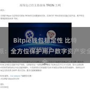 Bitpie钱包稳定性 比特派：全方位保护用户数字资产安全