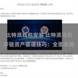 比特派钱包安装 比特派钱包多链资产管理技巧：全面攻略