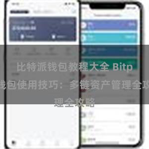 比特派钱包教程大全 Bitpie钱包使用技巧：多链资产管理全攻略