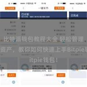 比特派钱包教程大全 轻松管理多链资产，教你如何快速上手Bitpie钱包！