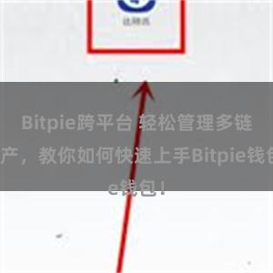 Bitpie跨平台 轻松管理多链资产，教你如何快速上手Bitpie钱包！