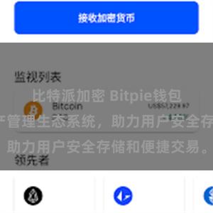 比特派加密 Bitpie钱包：打造数字资产管理生态系统，助力用户安全存储和便捷交易。