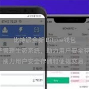 比特派全新 Bitpie钱包：打造数字资产管理生态系统，助力用户安全存储和便捷交易。