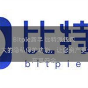 Bitpie新手 比特派钱包：强大的隐私保护功能，让您资产更安全