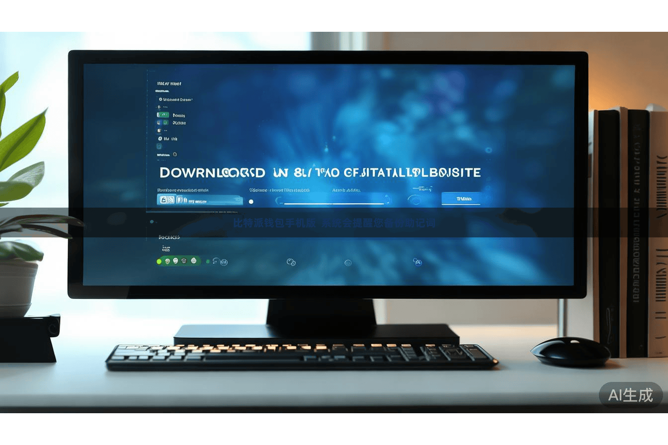 比特派钱包手机版  系统会提醒您备份助记词